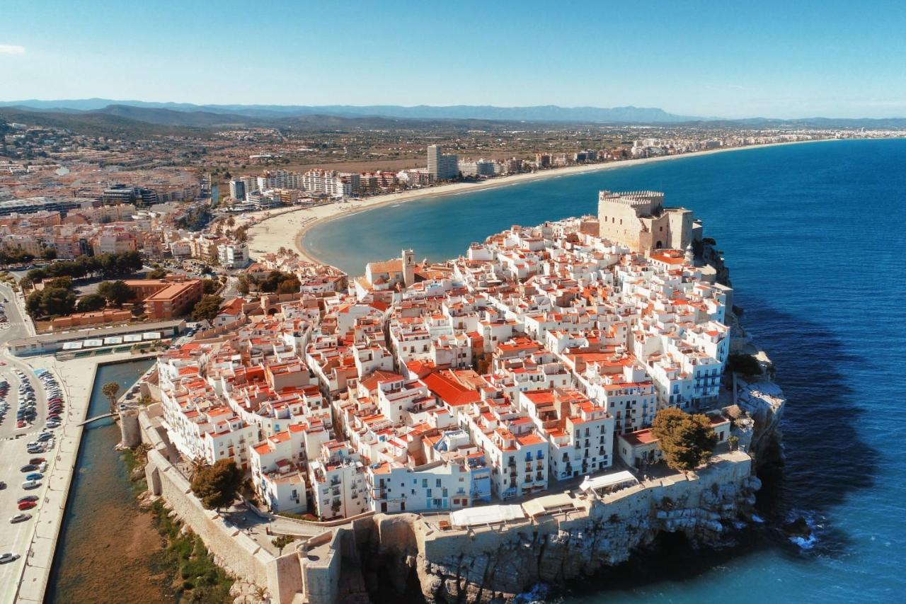 Апартаменти Atico-Duplex En Urb. Penismar En 1ª Linea De Playa Пеніскола Екстер'єр фото