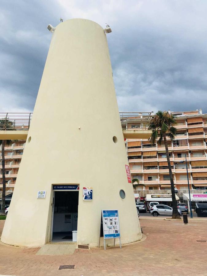 Апартаменти Atico-Duplex En Urb. Penismar En 1ª Linea De Playa Пеніскола Екстер'єр фото