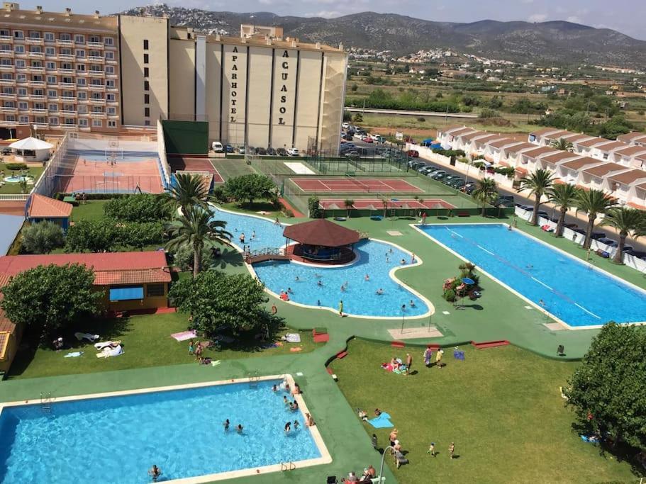 Апартаменти Atico-Duplex En Urb. Penismar En 1ª Linea De Playa Пеніскола Екстер'єр фото