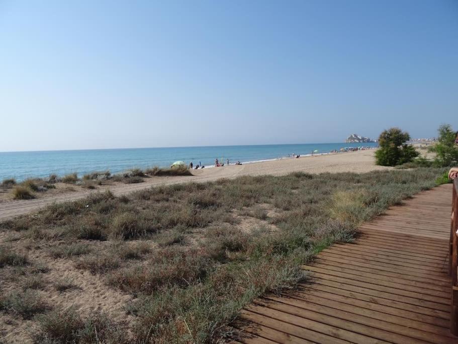 Апартаменти Atico-Duplex En Urb. Penismar En 1ª Linea De Playa Пеніскола Екстер'єр фото