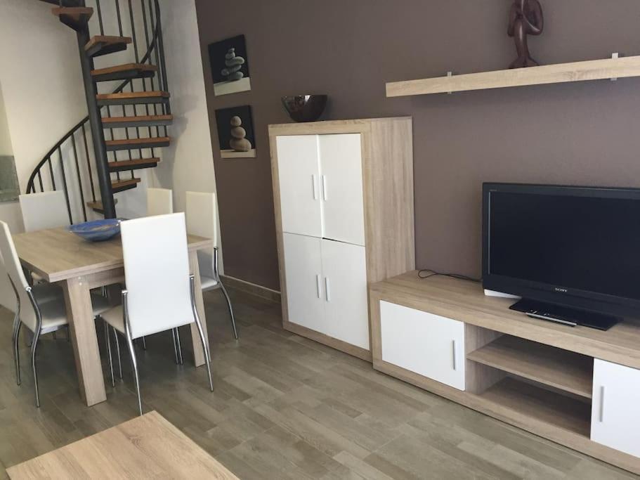 Апартаменти Atico-Duplex En Urb. Penismar En 1ª Linea De Playa Пеніскола Екстер'єр фото